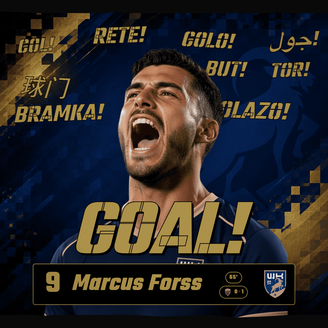 Marcus Forss 65 minute goal image template