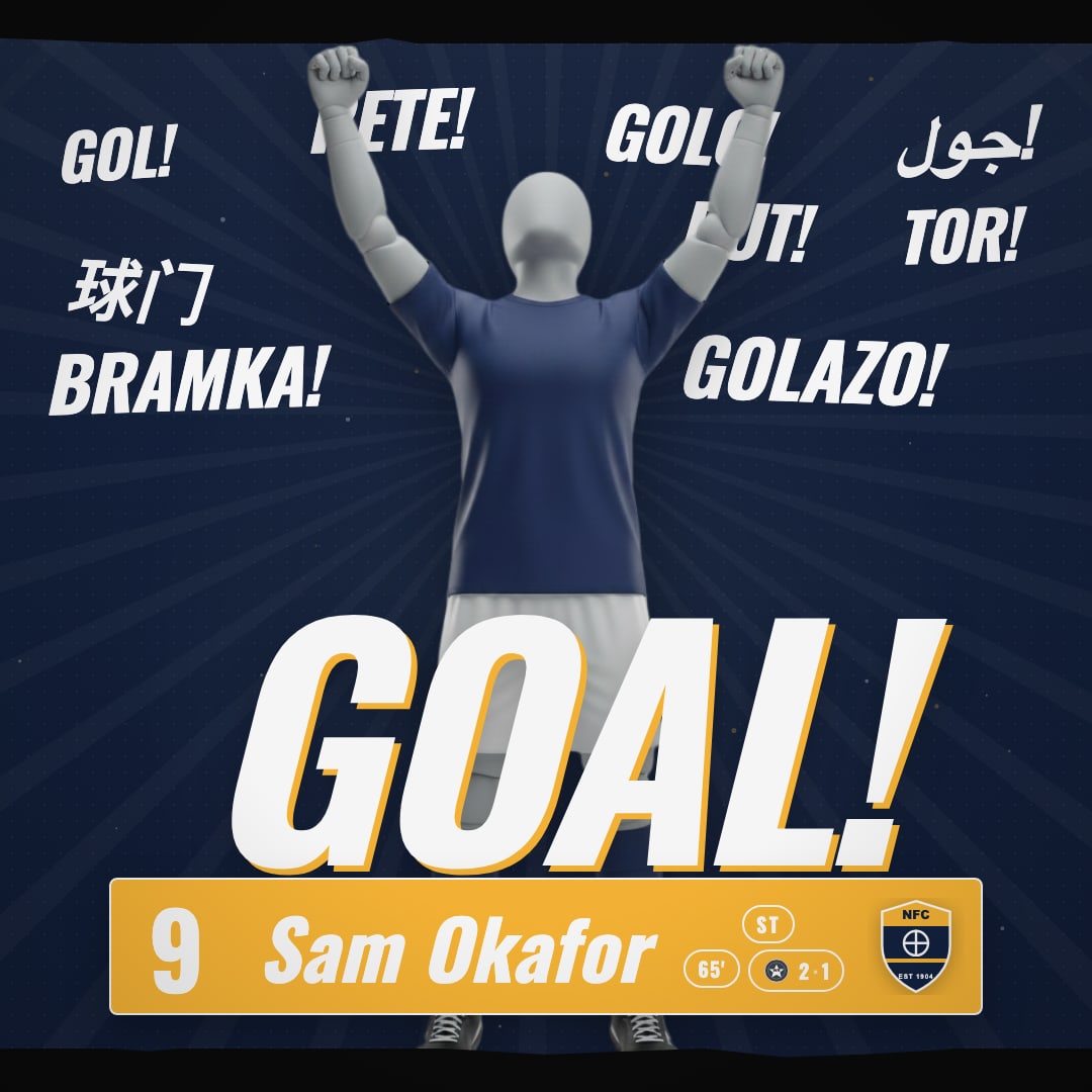 Club Anthem — animated goal graphic template by SportGraphics