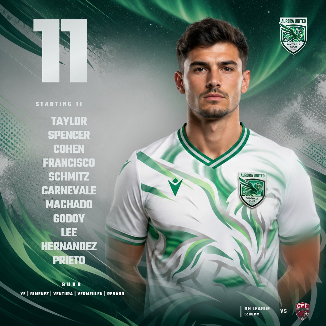 Heritage XI — animated lineup graphic template preview